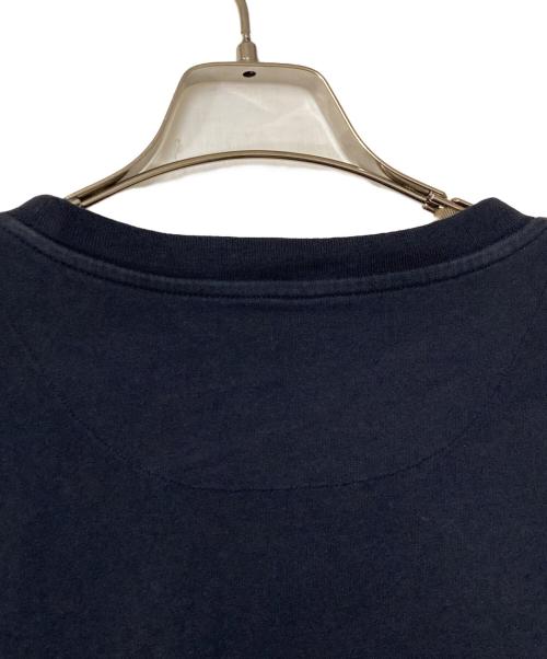 JIL SANDER+（ジルサンダープラス）JIL SANDER+ (ジルサンダープラス) ロゴラペルTシャツ ネイビー サイズ:XLの古着・服飾アイテム