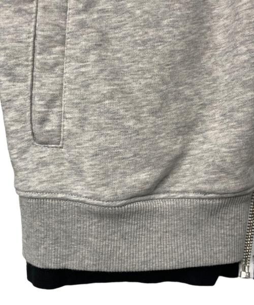 GIVENCHY（ジバンシィ）GIVENCHY (ジバンシィ) ロゴプリントジップフーディー グレー サイズ:KIDS 12の古着・服飾アイテム