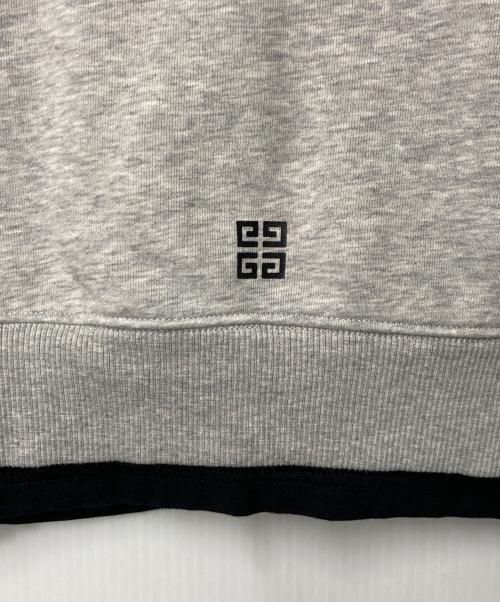 GIVENCHY（ジバンシィ）GIVENCHY (ジバンシィ) ロゴプリントジップフーディー グレー サイズ:KIDS 12の古着・服飾アイテム