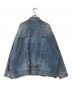 FRAMeWORK (フレームワーク) エクストララージデニムジャケット インディゴ サイズ:FREE：23000円