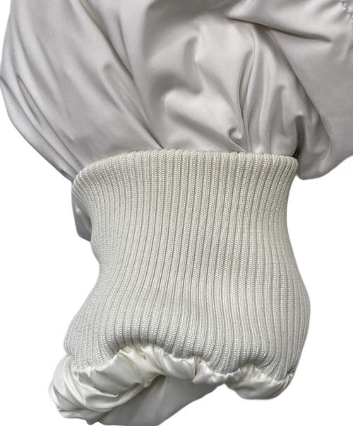 FRAY ID（フレイ アイディー）FRAY ID (フレイ アイディー) フードドロストショートダウンコート ホワイト サイズ:1の古着・服飾アイテム