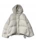 FRAY ID（フレイ アイディー）の古着「フードドロストショートダウンコート」｜ホワイト