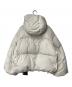 FRAY ID (フレイ アイディー) フードドロストショートダウンコート ホワイト サイズ:1：12000円