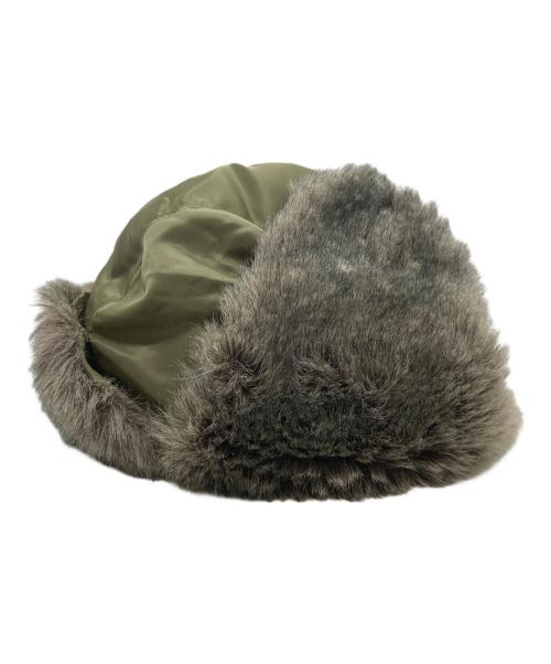 CHALLENGER（チャレンジャー）CHALLENGER (チャレンジャー) フライトキャップ カーキ サイズ:Lの古着・服飾アイテム