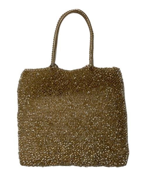 ANTEPRIMA（アンテプリマ）ANTEPRIMA (アンテプリマ) ワイヤー ハンドバッグ ベージュの古着・服飾アイテム