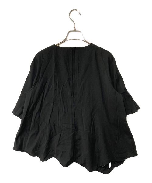 ADORE（アドーア）ADORE (アドーア) パネルカットワーク刺しゅうブラウス ブラック サイズ:38の古着・服飾アイテム