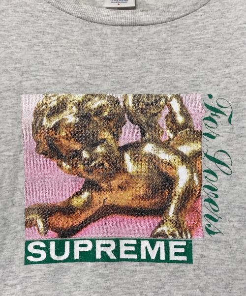 SUPREME（シュプリーム）Supreme (シュプリーム) Lovers Tee グレー サイズ:Lの古着・服飾アイテム