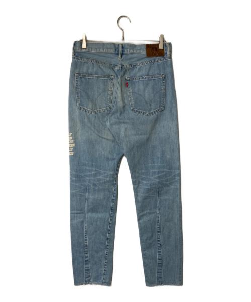 Hysteric Glamour（ヒステリックグラマー）Hysteric Glamour (ヒステリックグラマー) DH加工デニム テーパードPT インディゴ サイズ:81cm (W32)の古着・服飾アイテム