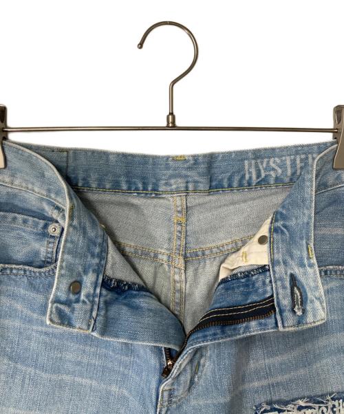 Hysteric Glamour（ヒステリックグラマー）Hysteric Glamour (ヒステリックグラマー) DH加工デニム テーパードPT インディゴ サイズ:81cm (W32)の古着・服飾アイテム