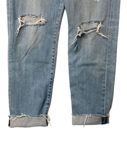 Hysteric Glamour（ヒステリックグラマー）Hysteric Glamour (ヒステリックグラマー) DH加工デニム テーパードPT インディゴ サイズ:81cm (W32)の古着・服飾アイテム