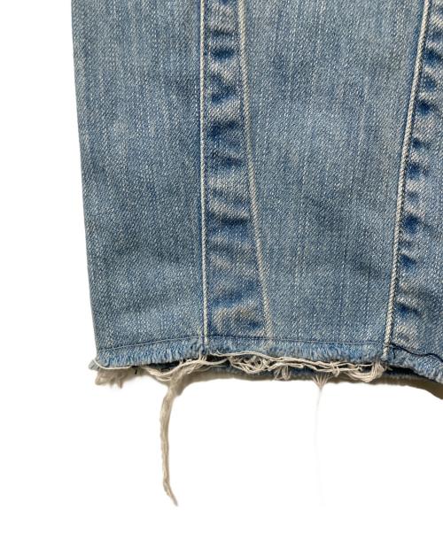 Hysteric Glamour（ヒステリックグラマー）Hysteric Glamour (ヒステリックグラマー) DH加工デニム テーパードPT インディゴ サイズ:81cm (W32)の古着・服飾アイテム