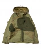WHITE MOUNTAINEERING×NEXUSVIIホワイトマウンテ二アニング×ネクサスセブン）の古着「ASYMMETRY JACKET」｜カーキ×オリーブ