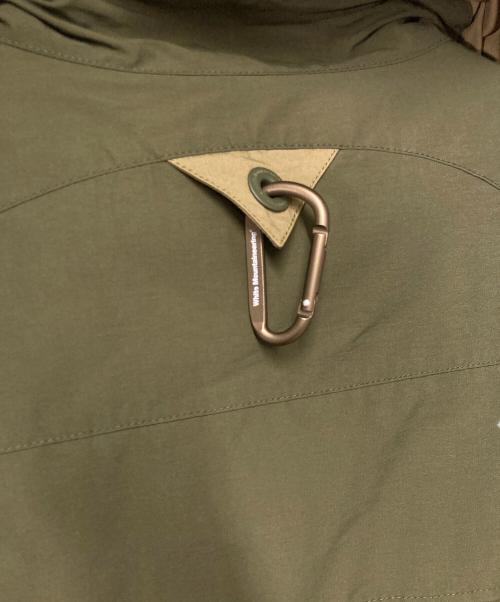 WHITE MOUNTAINEERING（ホワイトマウンテ二アニング）WHITE MOUNTAINEERING (ホワイトマウンテ二アニング) NEXUSVII (ネクサスセブン) ASYMMETRY JACKET カーキ×オリーブ サイズ:2の古着・服飾アイテム
