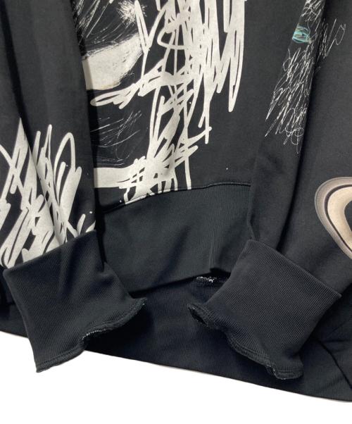 Vivienne Westwood（ヴィヴィアンウエストウッド）Vivienne Westwood (ヴィヴィアンウエストウッド) DRUNKEN SWEATSHIRT O318 PLANETS ブラック サイズ:Ｍの古着・服飾アイテム