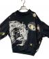 中古・古着 Vivienne Westwood (ヴィヴィアンウエストウッド) DRUNKEN SWEATSHIRT O318 PLANETS ブラック サイズ:Ｍ：14000円