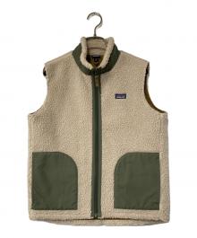 Patagonia（パタゴニア）の古着「RetroX Vest レトロXボアベスト」｜アイボリー