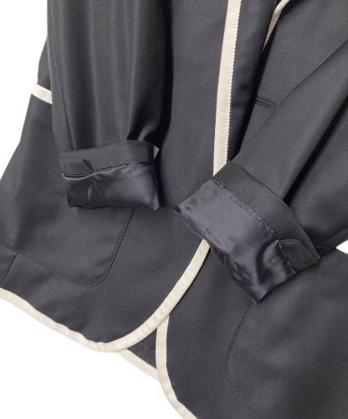 BROOKS BROTHERS（ブルックスブラザーズ）BROOKS BROTHERS (ブルックスブラザーズ) パイピング 段返り3B 金釦ブレザー USA製 ネイビー サイズ:37Sの古着・服飾アイテム