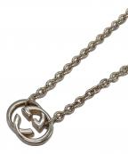 GUCCIグッチ）の古着「インターロッキングG ネックレス」｜シルバー