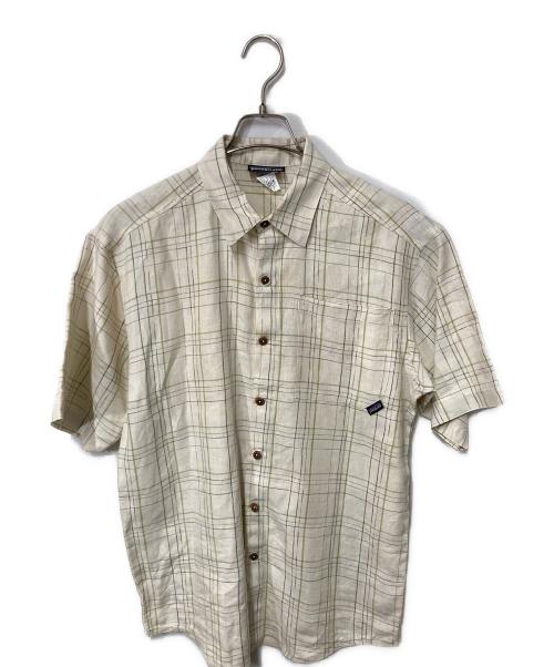Patagonia（パタゴニア）Patagonia (パタゴニア) リネンシャツ アイボリー サイズ:Sの古着・服飾アイテム