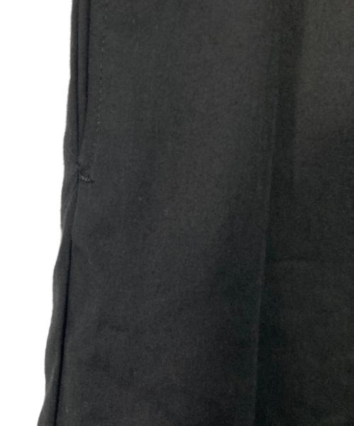 yohji yamamoto+noir（ヨウジヤマモトプリュスノアール）yohji yamamoto+noir (ヨウジヤマモトプリュスノアール) 2タックパンツ ブラック サイズ:1の古着・服飾アイテム