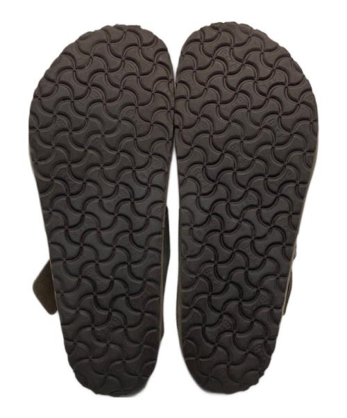 BIRKENSTOCK（ビルケンシュトック）BIRKENSTOCK (ビルケンシュトック) ロンドン スエードサンダル ブラウン サイズ:43の古着・服飾アイテム