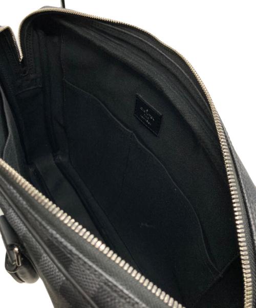 LOUIS VUITTON（ルイ ヴィトン）LOUIS VUITTON (ルイ ヴィトン) ダミエ ポルト ドキュマン ヴォワヤージュ PM ブラックの古着・服飾アイテム