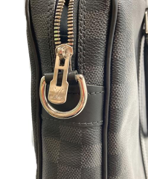 LOUIS VUITTON（ルイ ヴィトン）LOUIS VUITTON (ルイ ヴィトン) ダミエ ポルト ドキュマン ヴォワヤージュ PM ブラックの古着・服飾アイテム