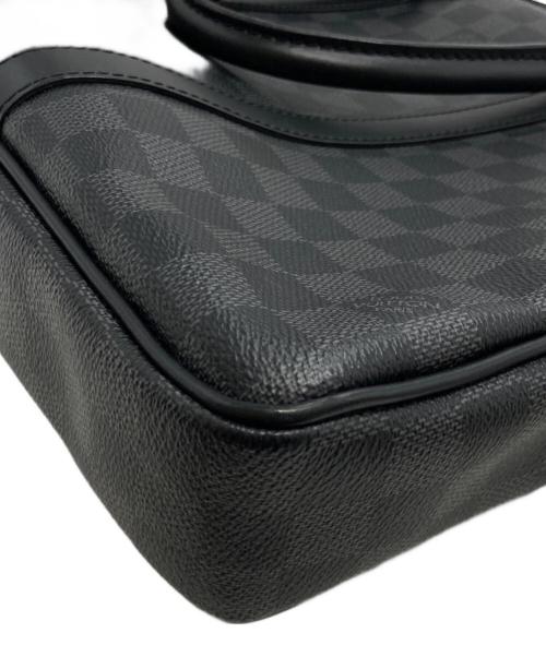 LOUIS VUITTON（ルイ ヴィトン）LOUIS VUITTON (ルイ ヴィトン) ダミエ ポルト ドキュマン ヴォワヤージュ PM ブラックの古着・服飾アイテム