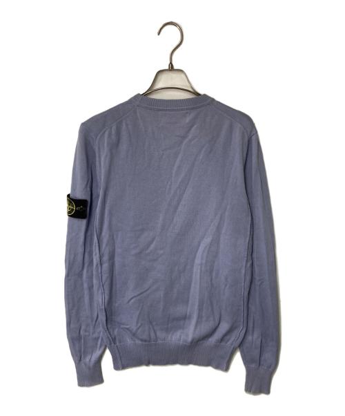 STONE ISLAND（ストーンアイランド）STONE ISLAND (ストーンアイランド) クルーネックニット ブルー サイズ:Sの古着・服飾アイテム