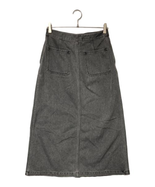 THE NORTHFACE PURPLELABEL（ザ・ノースフェイス パープルレーベル）THE NORTHFACE PURPLELABEL (ザ・ノースフェイス パープルレーベル) Denim Field Skirt グレー サイズ:WMの古着・服飾アイテム