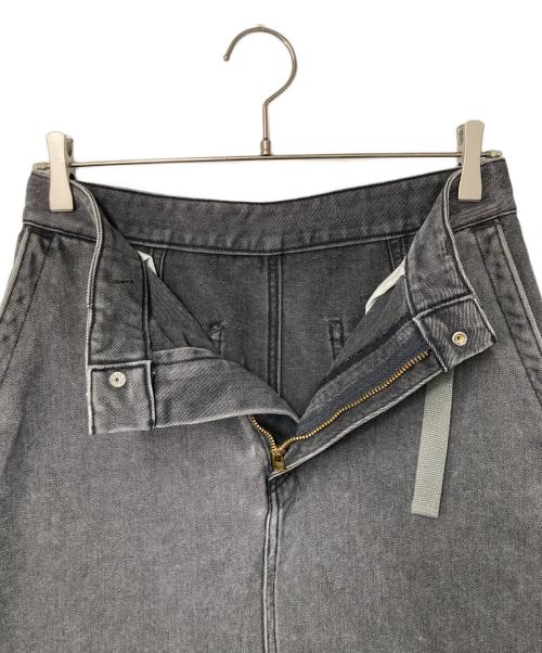 THE NORTHFACE PURPLELABEL（ザ・ノースフェイス パープルレーベル）THE NORTHFACE PURPLELABEL (ザ・ノースフェイス パープルレーベル) Denim Field Skirt グレー サイズ:WMの古着・服飾アイテム