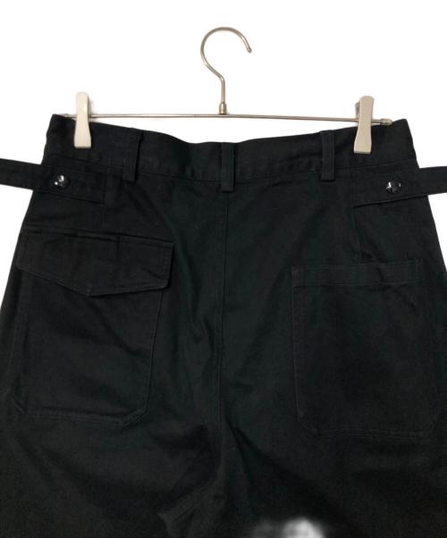 waiper（ワイパー）waiper (ワイパー) コットンサテン ユーティリティ トラウザーズ ブラック サイズ:32Rの古着・服飾アイテム