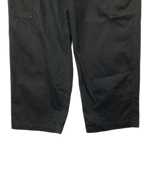 waiper（ワイパー）waiper (ワイパー) コットンサテン ユーティリティ トラウザーズ ブラック サイズ:32Rの古着・服飾アイテム