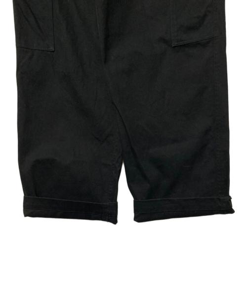 waiper（ワイパー）waiper (ワイパー) コットンサテン ユーティリティ トラウザーズ ブラック サイズ:32Rの古着・服飾アイテム