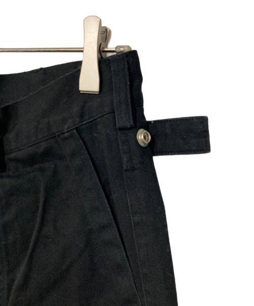 waiper（ワイパー）waiper (ワイパー) コットンサテン ユーティリティ トラウザーズ ブラック サイズ:32Rの古着・服飾アイテム