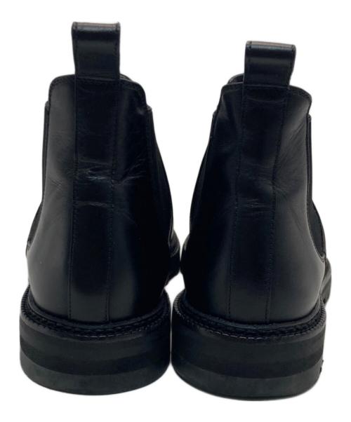 Manolo Blahnik（マノロブラニク）Manolo Blahnik (マノロブラニク) サイドゴア チェルシーブーツ ブラック サイズ:7の古着・服飾アイテム