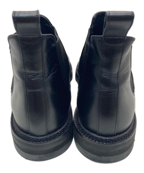 Manolo Blahnik（マノロブラニク）Manolo Blahnik (マノロブラニク) サイドゴア チェルシーブーツ ブラック サイズ:7の古着・服飾アイテム