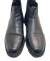 中古・古着 Manolo Blahnik (マノロブラニク) サイドゴア チェルシーブーツ ブラック サイズ:7：18000円