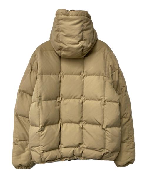 stussy（ステューシー）stussy (ステューシー) リバーシブルダウンジャケット ベージュ×グリーン サイズ:Mの古着・服飾アイテム