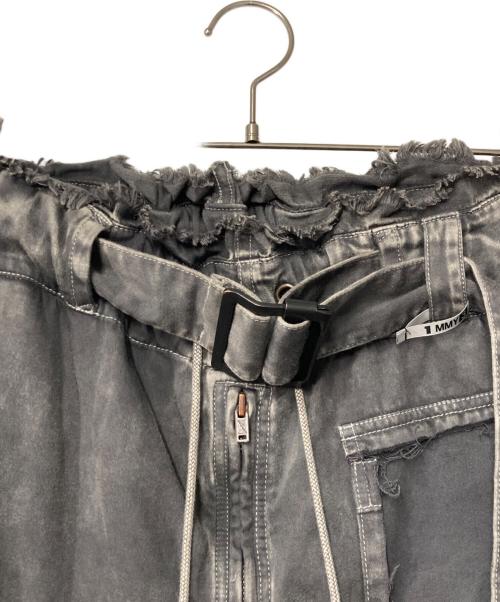 Maison MIHARA YASUHIRO（メゾン ミハラ ヤスヒロ）Maison MIHARA YASUHIRO (メゾン ミハラ ヤスヒロ) Distressed Flight Pants グレー サイズ:46の古着・服飾アイテム