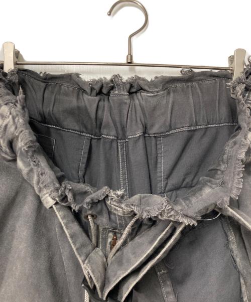 Maison MIHARA YASUHIRO（メゾン ミハラ ヤスヒロ）Maison MIHARA YASUHIRO (メゾン ミハラ ヤスヒロ) Distressed Flight Pants グレー サイズ:46の古着・服飾アイテム