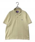 THE NORTHFACE PURPLELABELザ・ノースフェイス パープルレーベル）の古着「Moss Stitch Field Short Sleeve Polo」｜イエロー