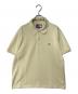 THE NORTHFACE PURPLELABEL（ザ・ノースフェイス パープルレーベル）の古着「Moss Stitch Field Short Sleeve Polo」｜イエロー