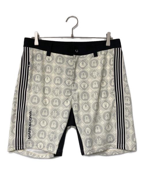 MARK&LONA（マークアンドロナ）MARK&LONA (マークアンドロナ) B.O.C Mesh Shorts ベージュ×ブラック サイズ:48の古着・服飾アイテム