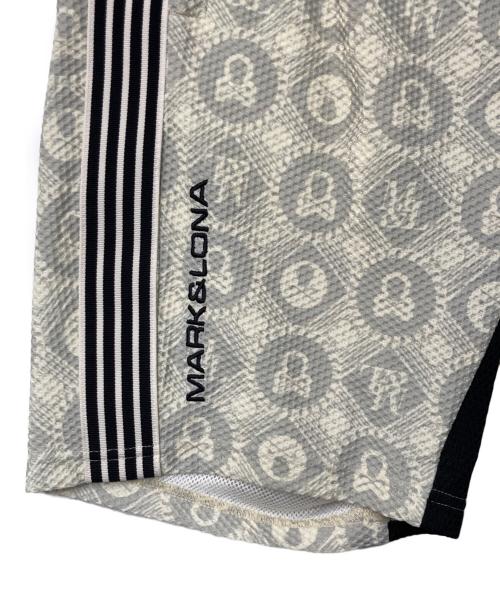 MARK&LONA（マークアンドロナ）MARK&LONA (マークアンドロナ) B.O.C Mesh Shorts ベージュ×ブラック サイズ:48の古着・服飾アイテム
