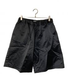 WILLY CHAVARRIA（ウィリーチャバリア）の古着「SATIN SHORT PANTS」｜ブラック