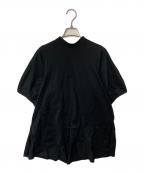 ENFOLDエンフォルド）の古着「SOLID SLEEVE PULLOVER」｜ブラック