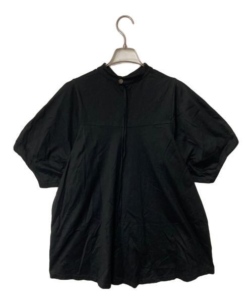 ENFOLD（エンフォルド）ENFOLD (エンフォルド) SOLID SLEEVE PULLOVER ブラック サイズ:38の古着・服飾アイテム