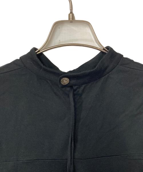 ENFOLD（エンフォルド）ENFOLD (エンフォルド) SOLID SLEEVE PULLOVER ブラック サイズ:38の古着・服飾アイテム