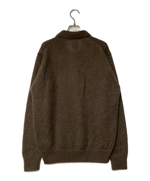 BATONER（バトナ―）BATONER (バトナ―) PURE MOHAIR POLO ブラウン サイズ:2の古着・服飾アイテム